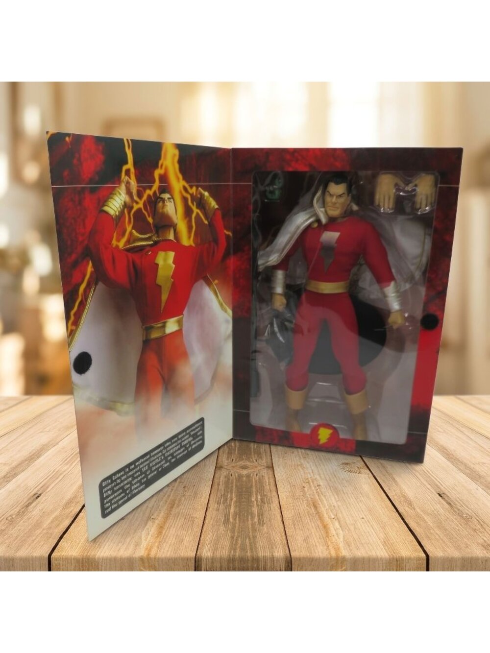 DC Direct Shazam 13" Deluxe Collector Figure 1/6 Scale Comic Action Figure